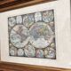 Old world map planisphere