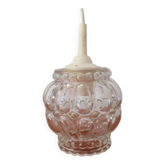 Glass chandelier from the 70s