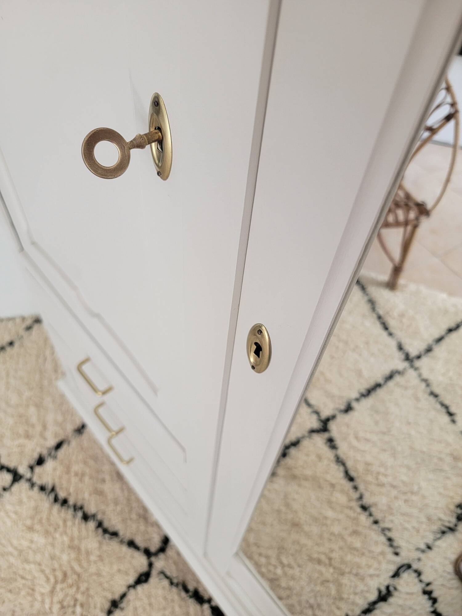 Renovated vintage wardrobe