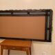 Large antique Art Deco Venetian mirror 203x100
