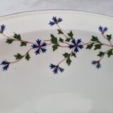 Plat porcelaine fin xixeme