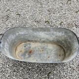 Ancienne baignoire en zinc