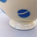 Vintage moon earthenware bowl