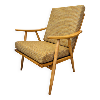 Fully restored boomerang lounge armchair by ton from czechoslovakia 1960’s