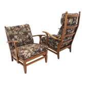 Set of 2 Scandinavian armchairs, Göperts Möbler, Sweden, 1960