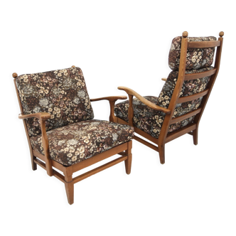 Set of 2 Scandinavian armchairs, Göperts Möbler, Sweden, 1960