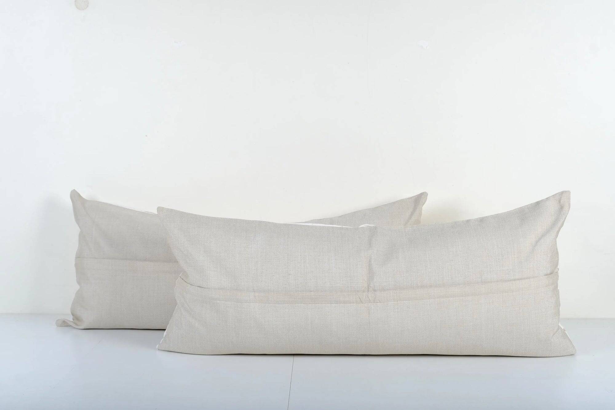 Set of 2 vintage Turkish cushion covers 41x94 cm