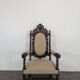 Fauteuil de style Louis XIII en chêne