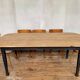 Solid wooden farm table length 204 cm