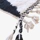 Black and White Berber Rug - 234 x 184 cm