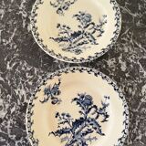 Flat plates Gien thistles