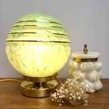 Clichy mint glass hanging lamp