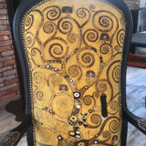 Restored Voltaire armchair