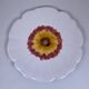 Assiette fleur en céramique de Vallauris