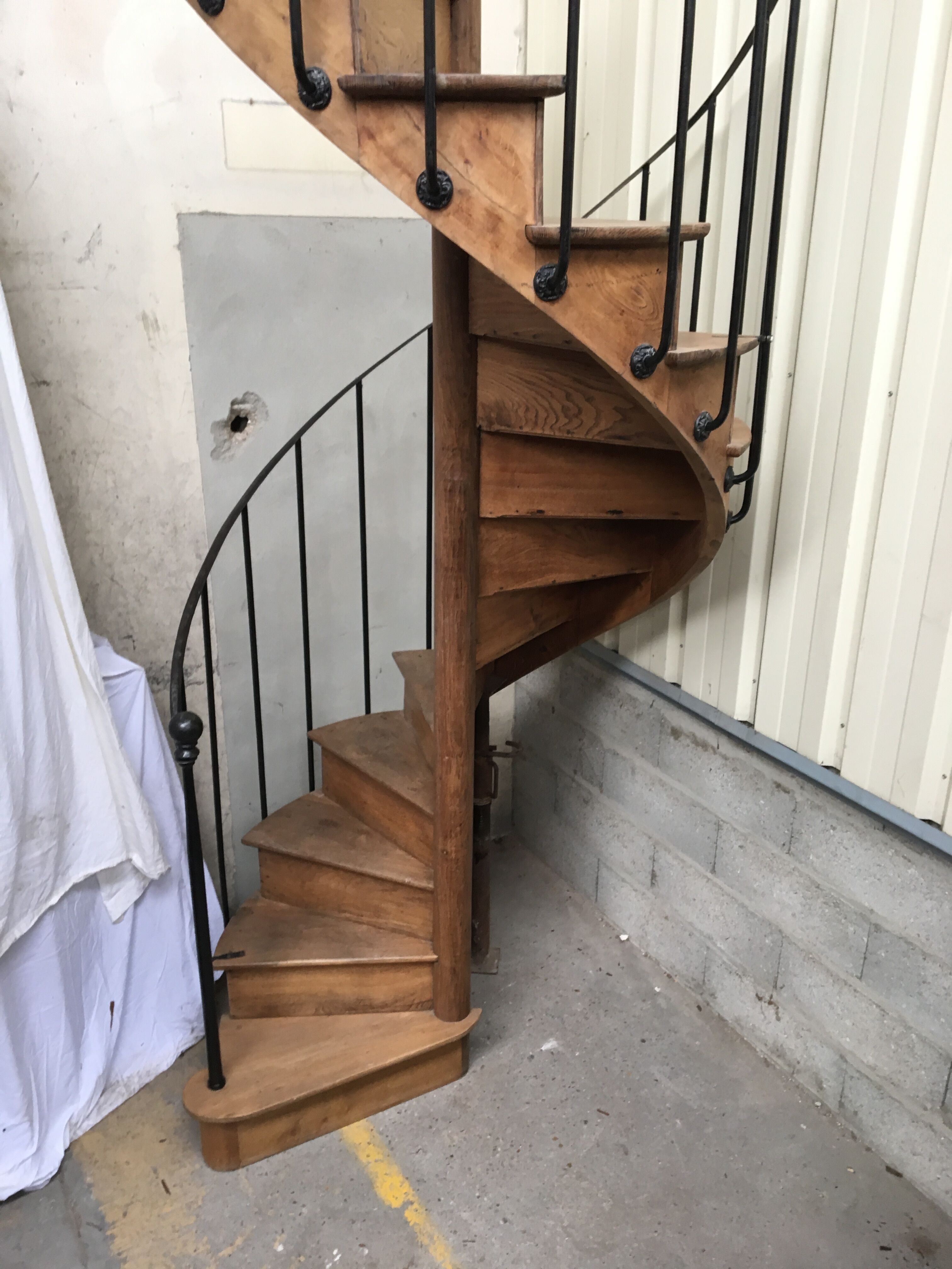 Old spiral staircase 1920