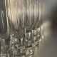 Set of 8 vintage Kosta Boda champagne flute glasses