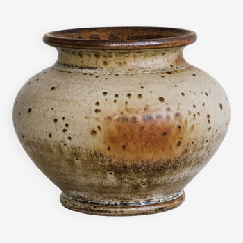Pyrite ceramic vase.
