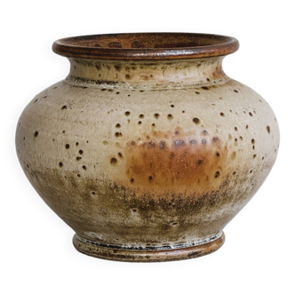 Pyrite ceramic vase.