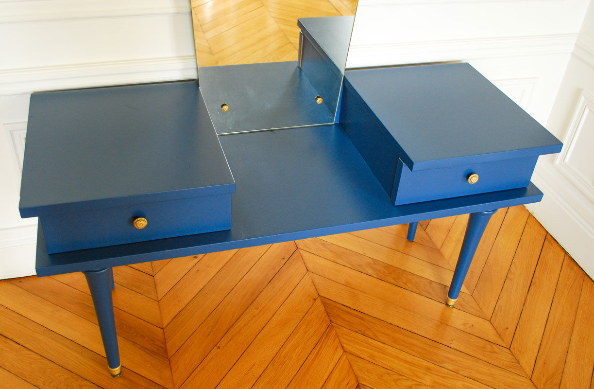 Revamped vintage vanity