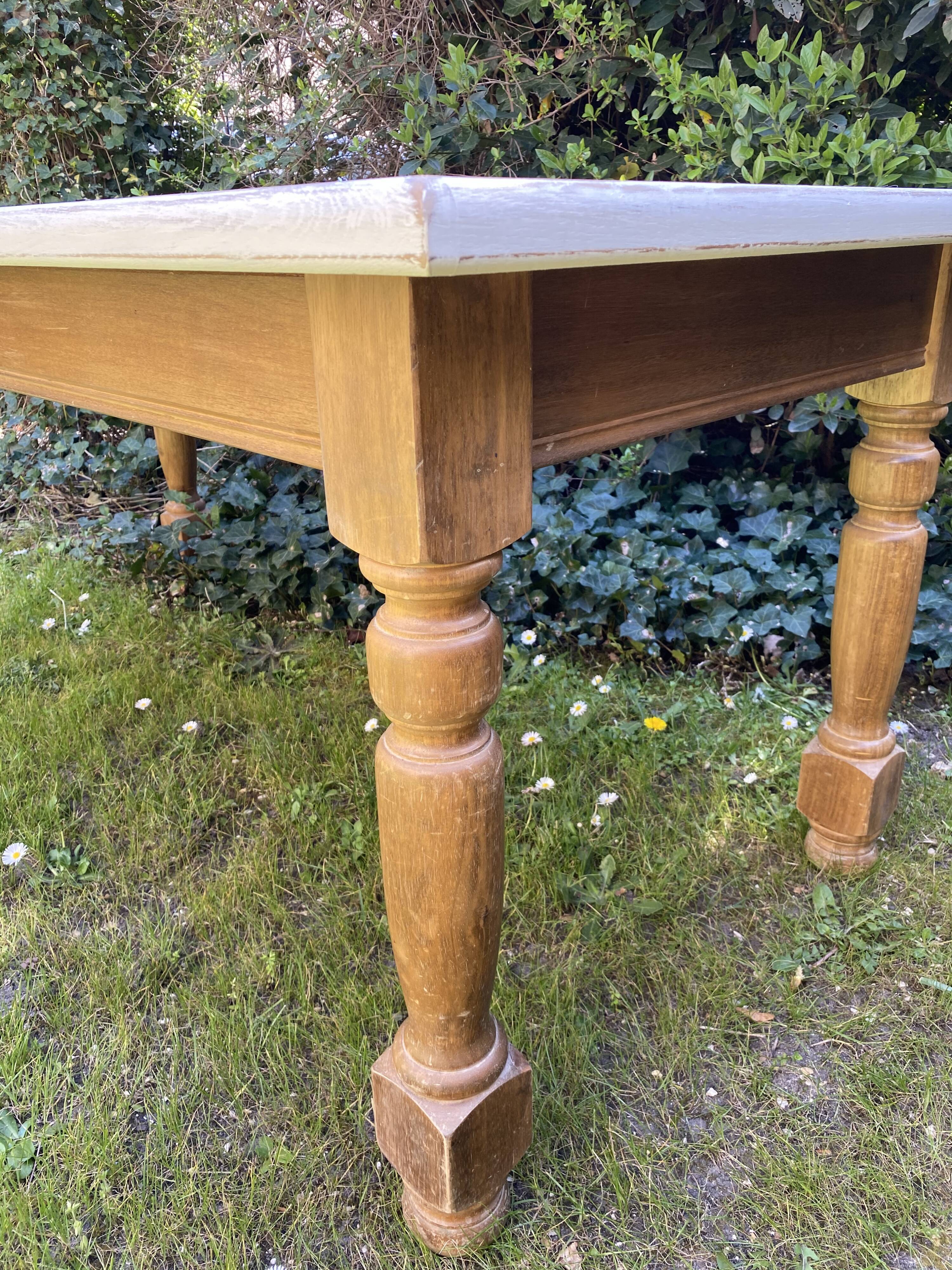 Vintage oak farmhouse table 180cm