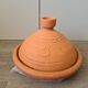 Authentique plat à Tajine
en terre cuite artisanale