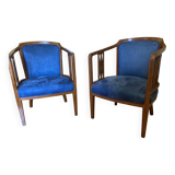 Belle paire de fauteuils ancien en super état à petit prix