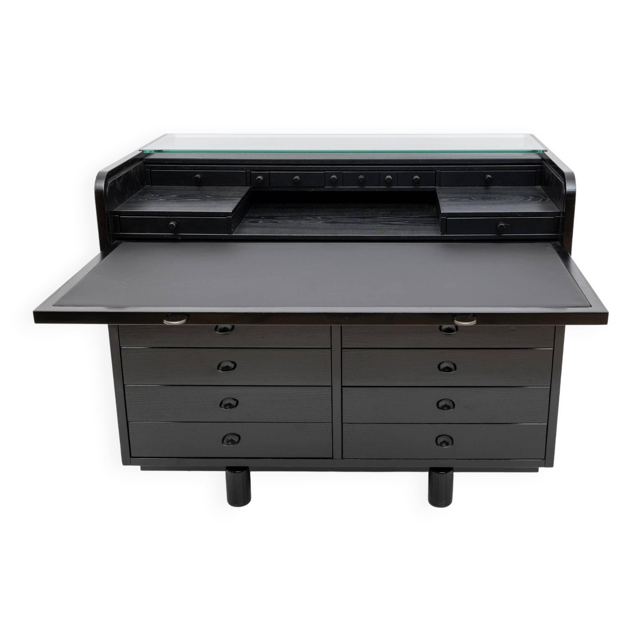 Mid-Century Modern Italian Desk Table by Gianfranco Frattini for Bernini,60