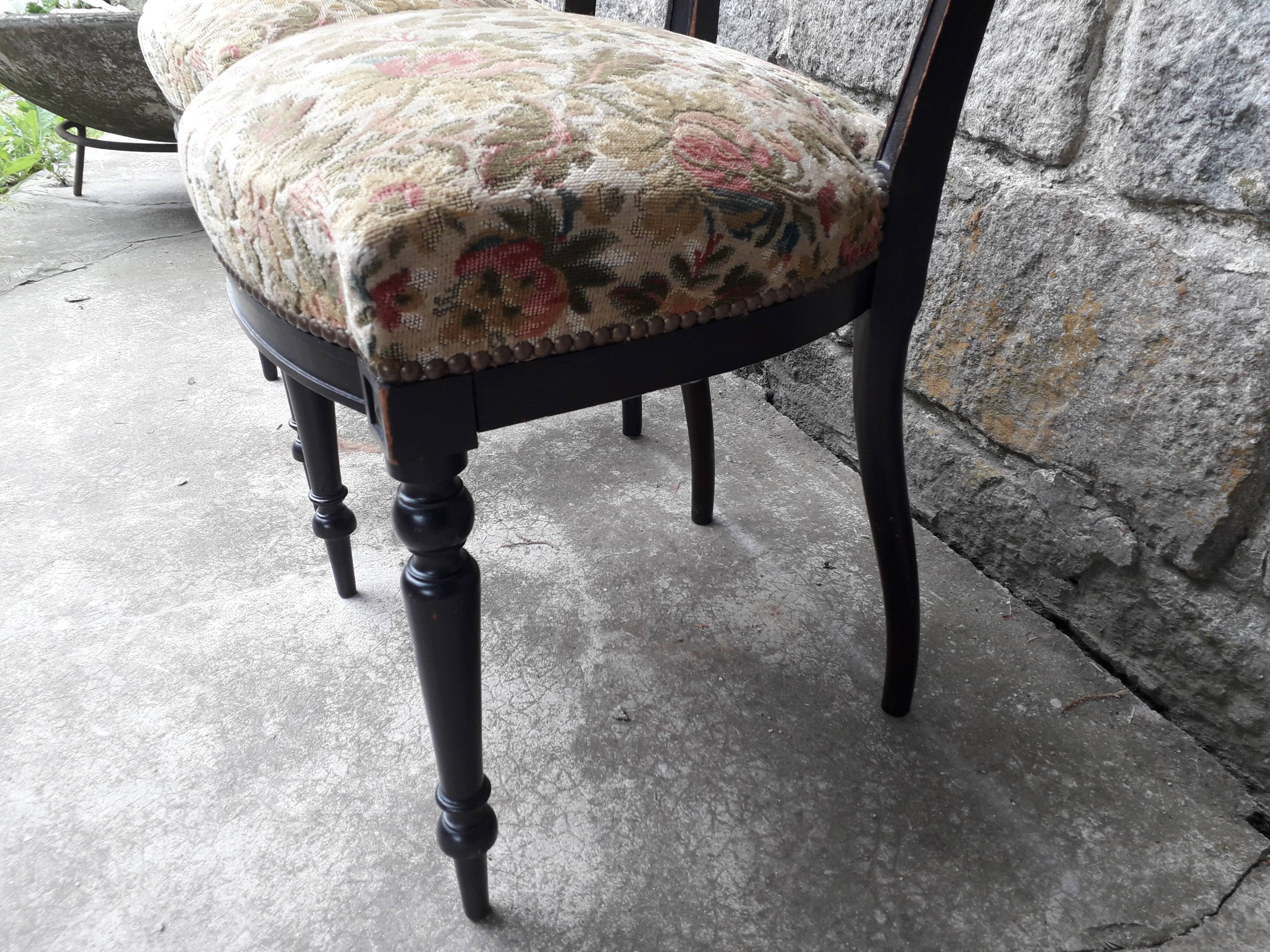 Pair of Napoleon III chairs