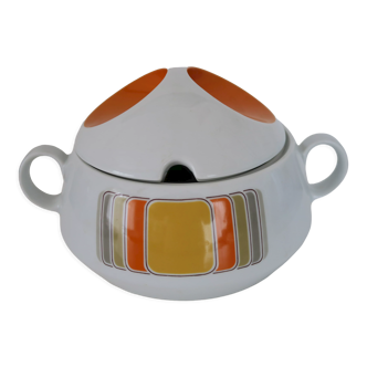 Soupière Space Age porcelaine Bareuther Waldsassen  Bavaria