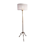 floor lamp bronze1960 a70 foot bronze label paris state very correct abatjour 38x20cm sending possible