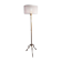floor lamp bronze1960 a70 foot bronze label paris state very correct abatjour 38x20cm sending possible