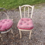 Mobilier enfant en bois courbé