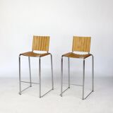 Pair of high stools from the 90s