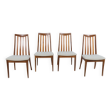 Chaises de salle à manger en teck du milieu du siècle par Leslie Dandy pour G-Plan, années 1960, lot de 4