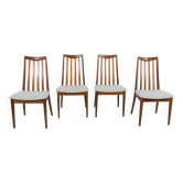 Mid-Century Teak Dining Chairs by Leslie Dandy for G-Plan, 1960s, Set of 4