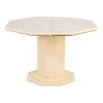 Octagonal table by Eric Maville, 1980s