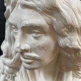Bust of Molière in plaster