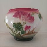 Delphin Massier earthenware cache pot