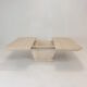 Italian Travertine Bar table or Coffee Table, 1980s