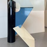 Memphis Postmodern Side Table by Peter Shire for Saporiti, 1980s