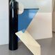 Memphis Postmodern Side Table by Peter Shire for Saporiti, 1980s