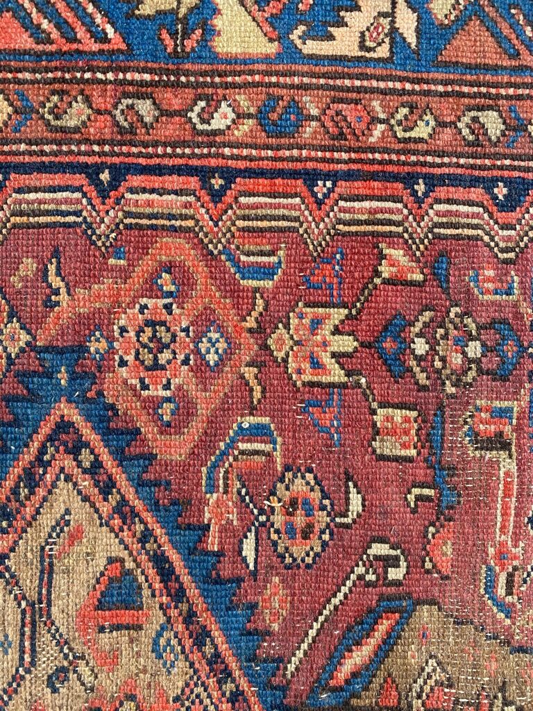Old Persian carpet Malayer fine 120x190 cm