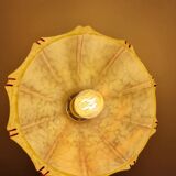 Clichy art deco glass walking lamp