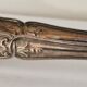 I030 Sugar tongs in silver-plated rock – Louis XV style