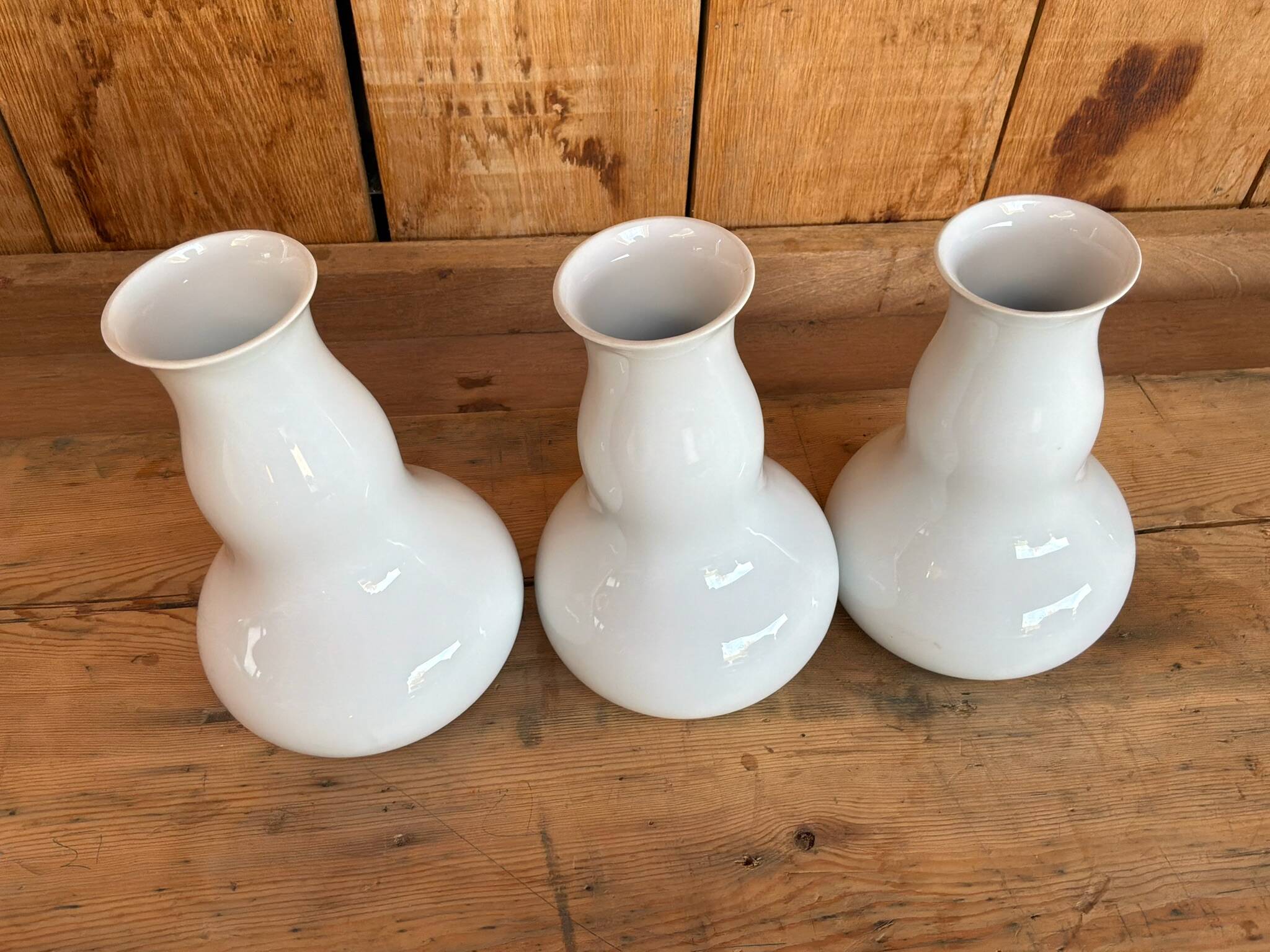 Royal Copenhagen trio of jugs in porcelain - Scandinavian design