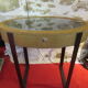 Jeweler's showcase or for collector in sycamore and bronze