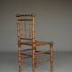 Antique American Faux Bamboo Side Chair. 1880s