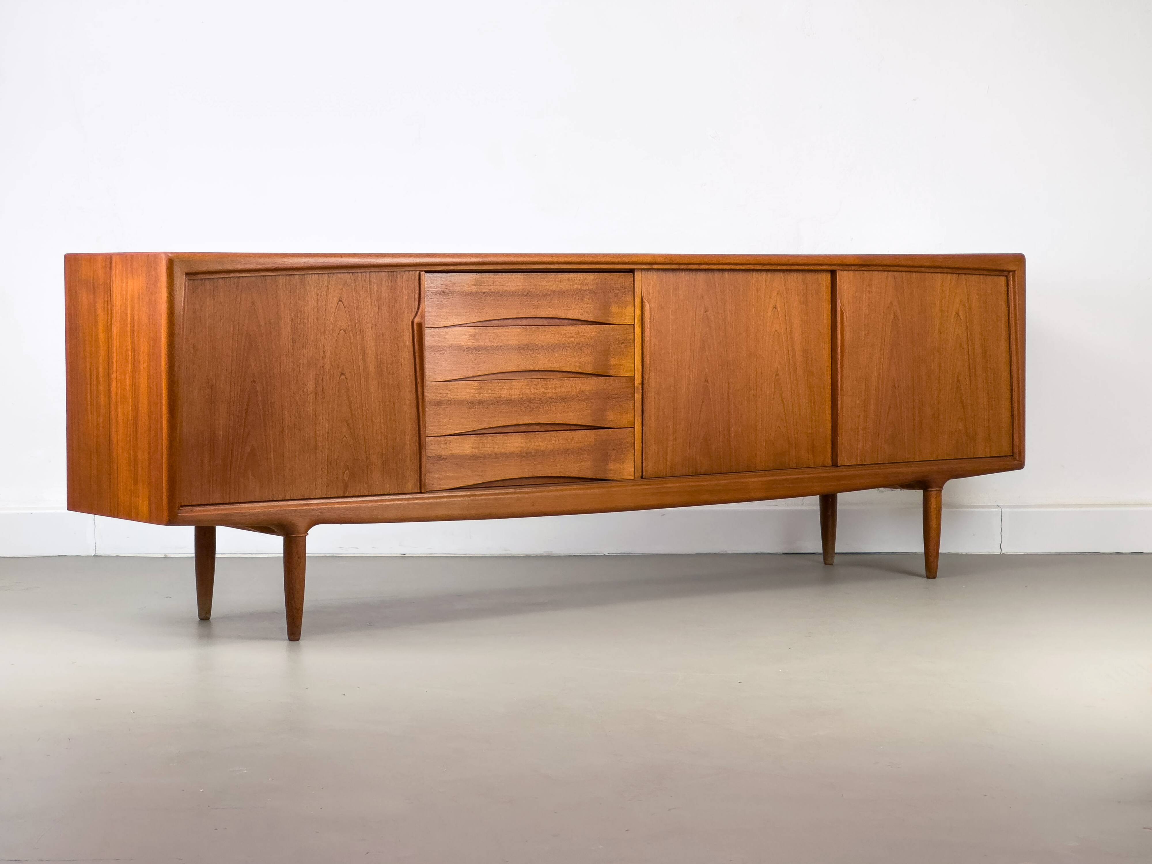 Danish teak sideboard by Axel Christensen / ACO Møbler, 1960s