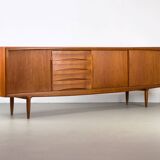 Danish teak sideboard by Axel Christensen / ACO Møbler, 1960s