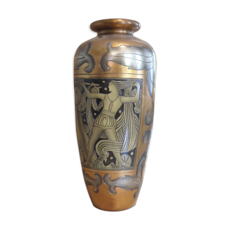 Ovoid vase in art nouveau style